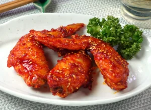 簡単！ヤンニョムチキン(韓国風ピリ辛揚げ)