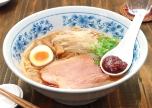 ねり唐がらしで旨辛仕立て！辛味噌ラーメン