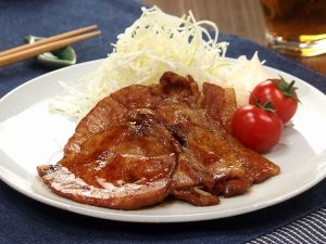 【スチコン】豚肉の甘味噌焼き