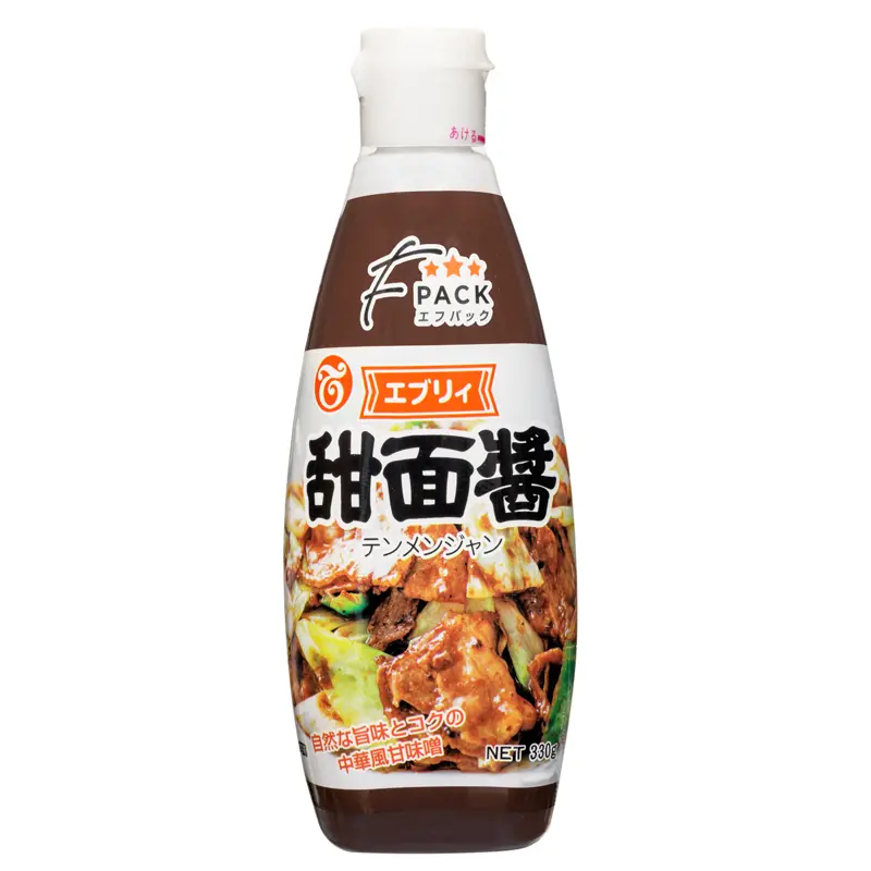 テーオー食品Fパックエブリィ甜面醤330g、甜麺醤、テンメンジャン、回鍋肉、チューブタイプ