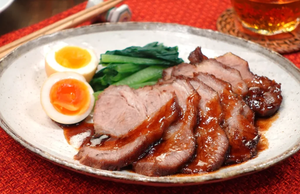 旨味たっぷり！醤肉ジャンロウ(中華風煮豚)