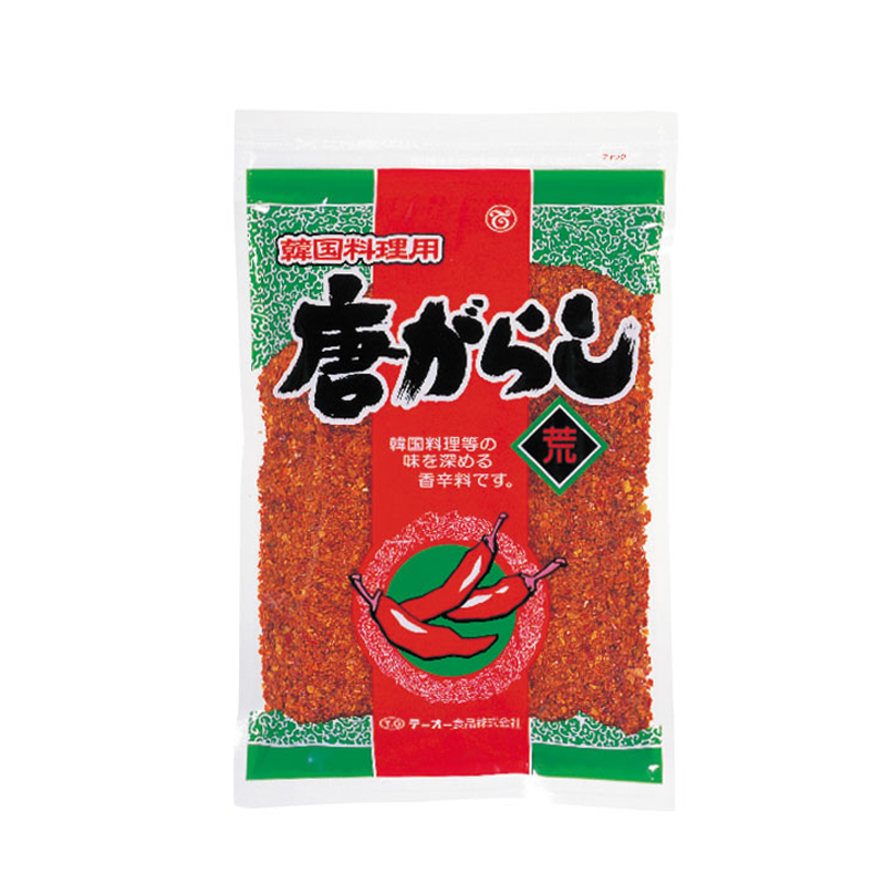 テーオー食品韓国料理用唐がらし荒挽き、唐辛子、キムチ漬け、業務用