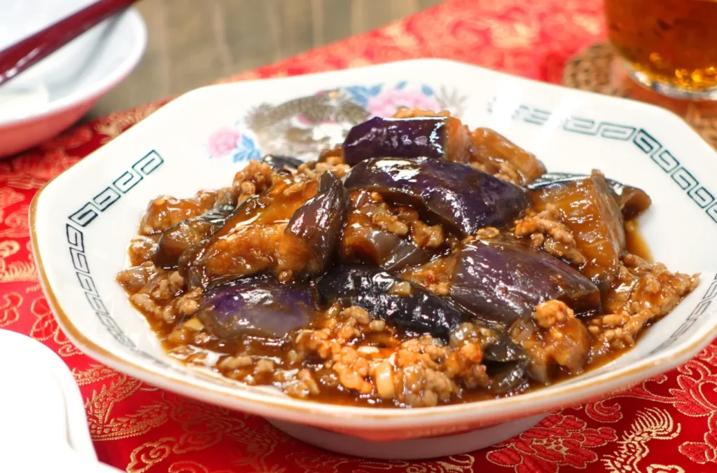 ピリ辛麻婆茄子