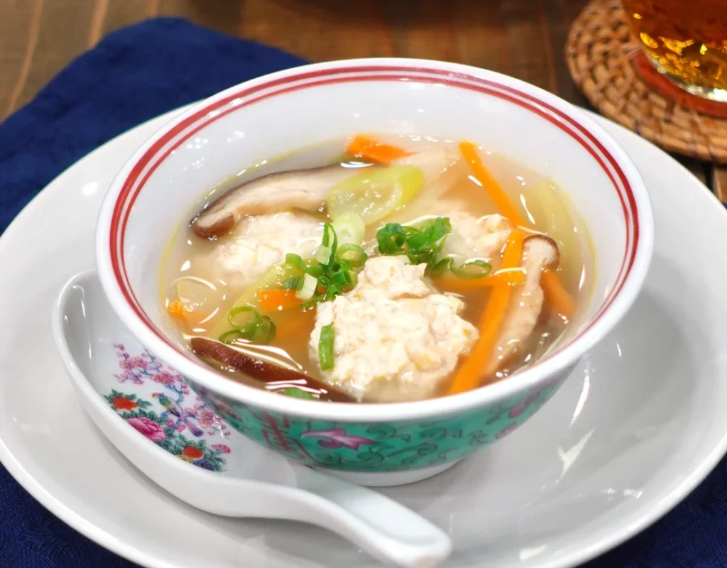 温まる♪中華風しょうがスープ