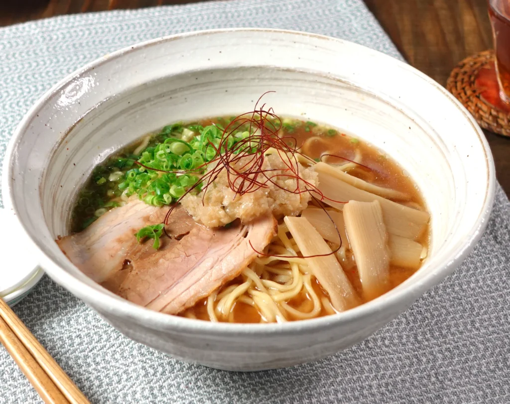 葱生姜醤の味噌ラーメン