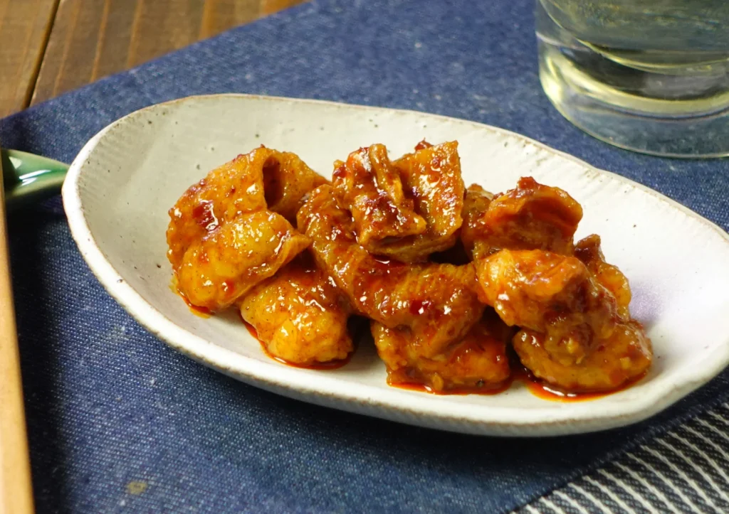 シビ辛！ホルモンの麻辣炒め