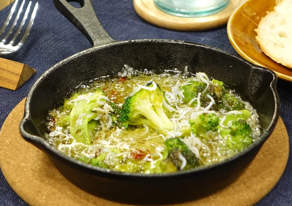 山椒香るしらすのオイル煮