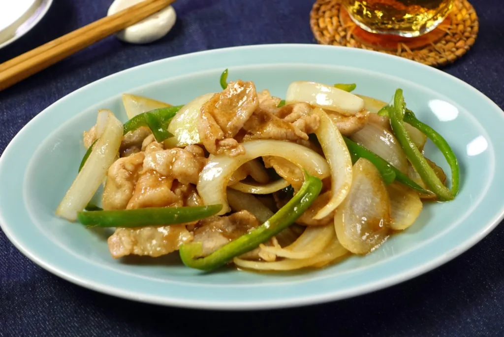 町中華風 豚肉のコショー炒め